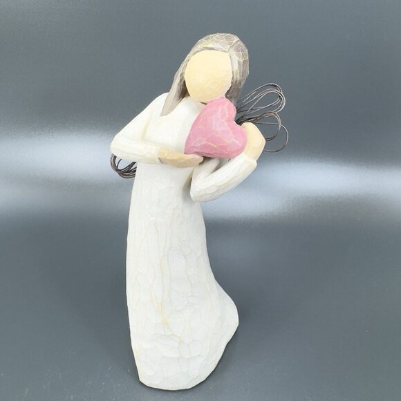 Willow Tree Demdaco Angel Of The Heart Susan Lordi 2000 Resin Figurine 8inch - Picture 1 of 12